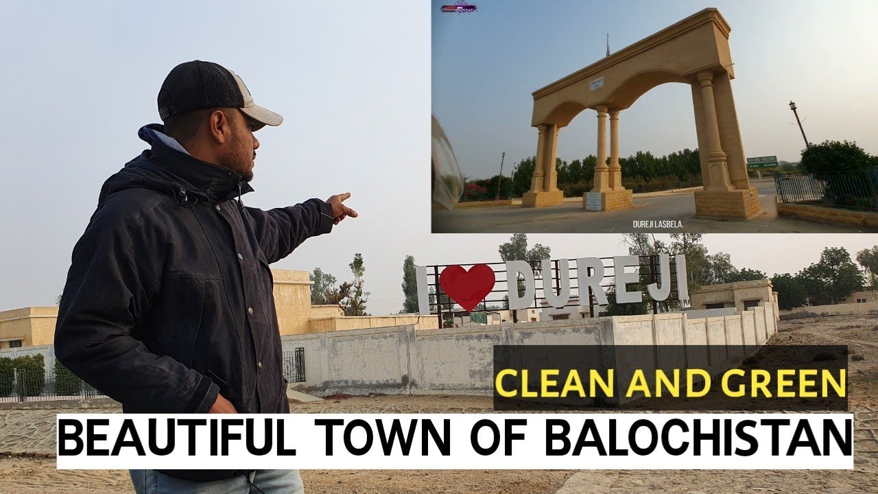 Dureji Lasbela | Beautiful town | clean  and green Dureji #balochistan #lasbela