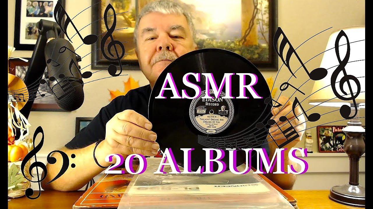 ASMR: MY LIFE IN VINYL #2,  WHISPERING AND EATING LICORICE AND CHEEZIES