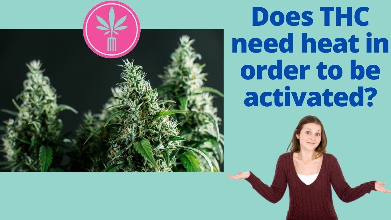 Does THC need heat in order to be activated?