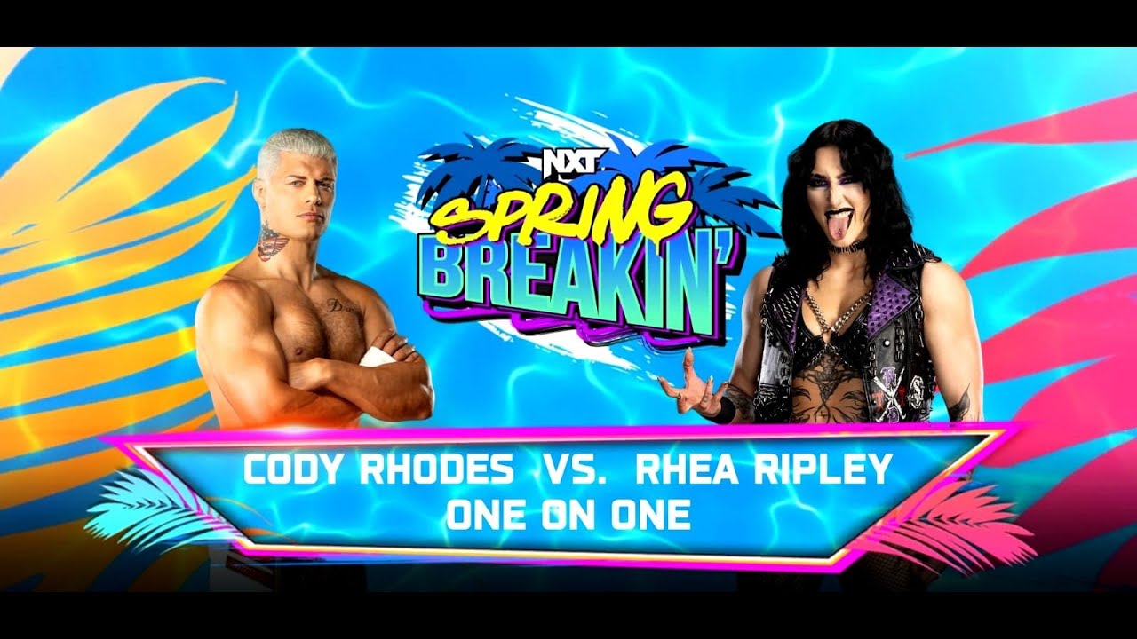 WWE2K2025 FULL MATCH CODY RHODES VS RHEA RIPLEY #vertical #2026