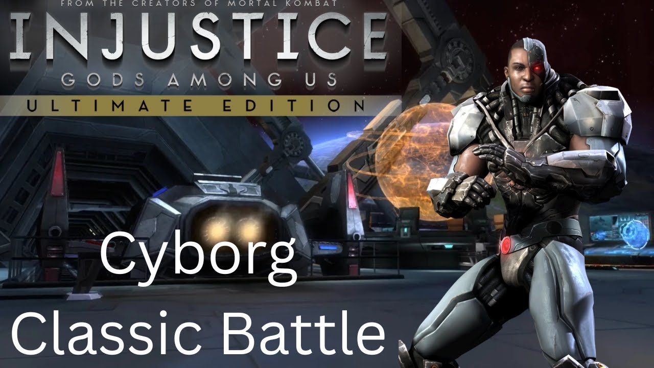 Injustice: Gods Among Us UE w/Mod - Cyborg Classic Battle