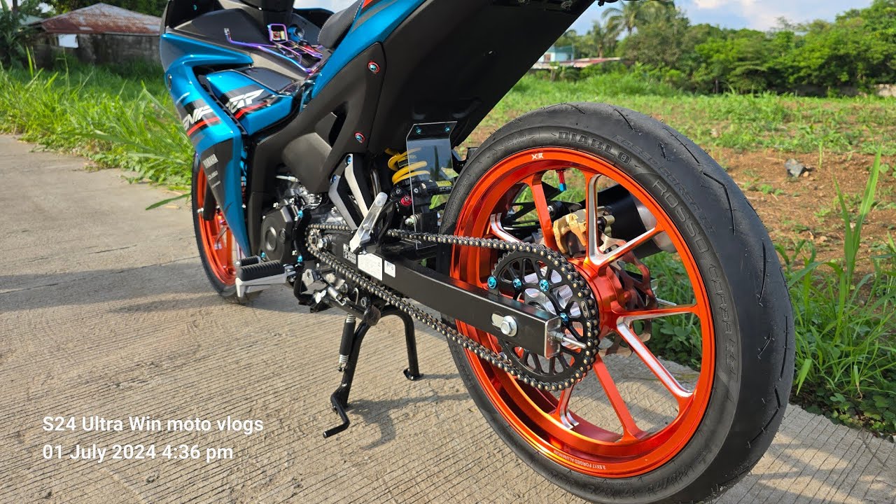 X1R CNC FORGED MAGS install pang likod size 3.50 14 47 sprocket x1r disc. part 2