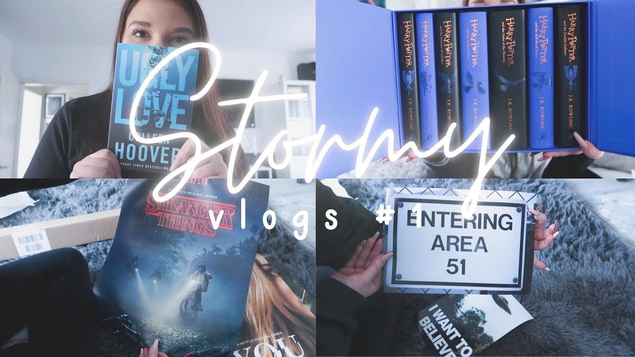 Stormyvlogs - unpacking Harry Potter Book Box, Serientalk, Poster XXL |