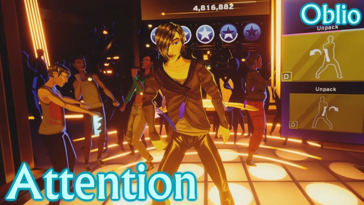 Dance Central VR | Attention (Oblio's moves)