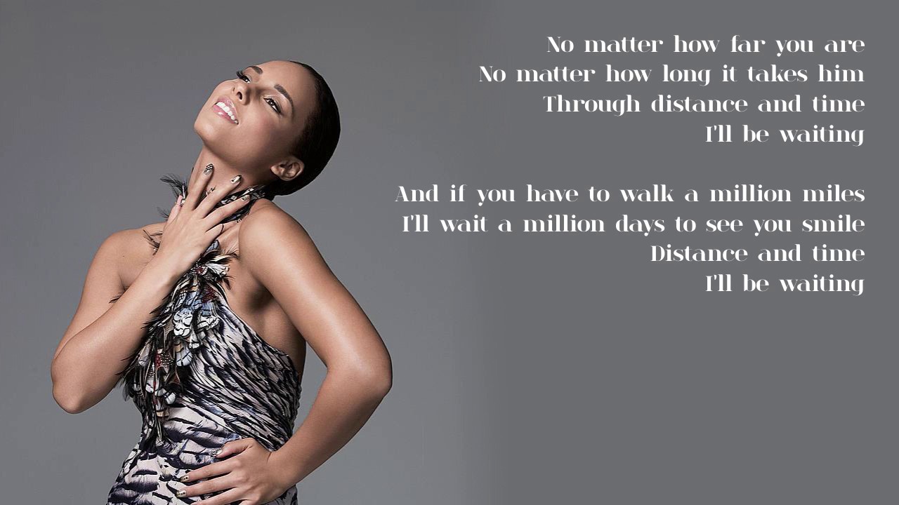 Alicia Keys - 12. Distance and Time (Lyrics)