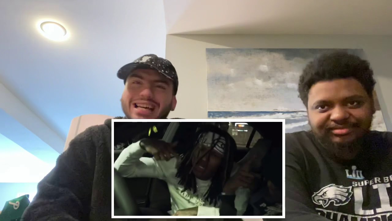 SimxSantana- For A Fact. (Feat king von) (Official video).  Reaction!!!!