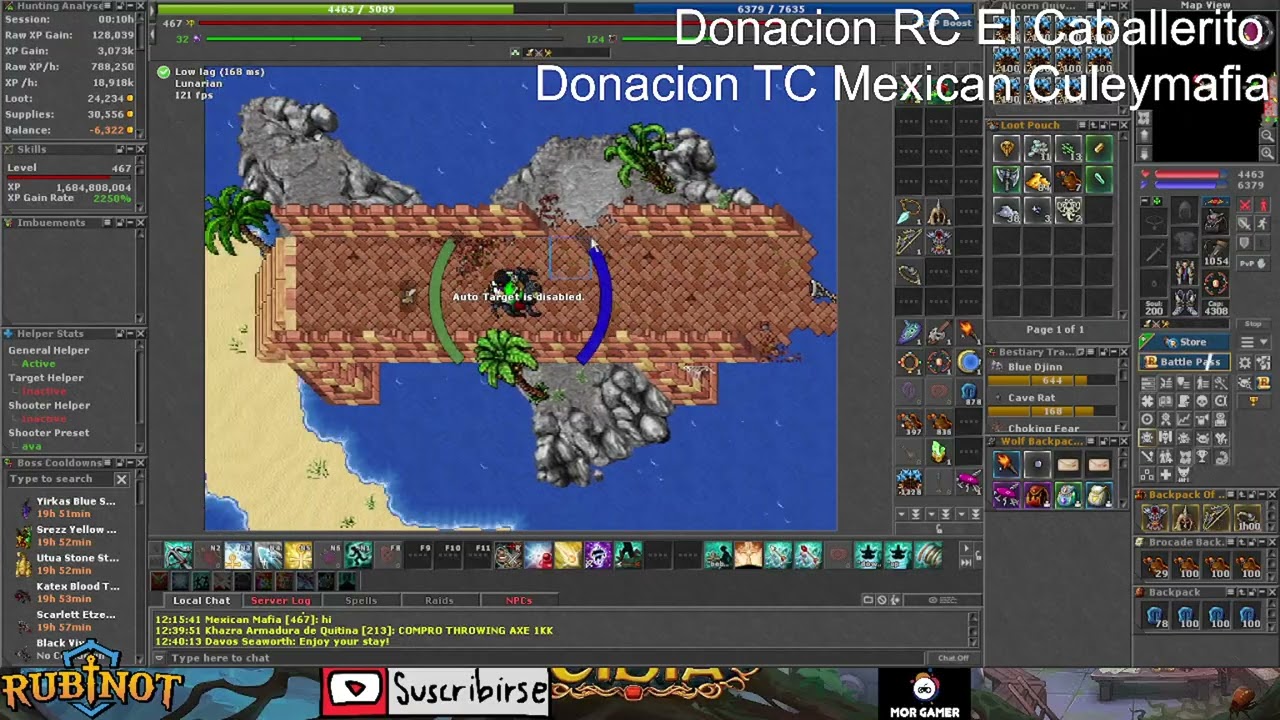 Rotacion Bosses LV 250+ RubinOT