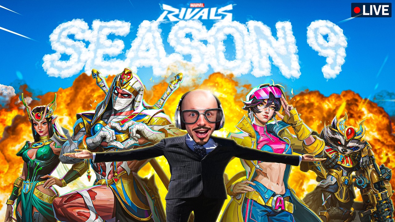 SEASON 9 IS HERE OF MARVEL RIVALS!!!!  (NEW DROPS ON MY TWITCH)