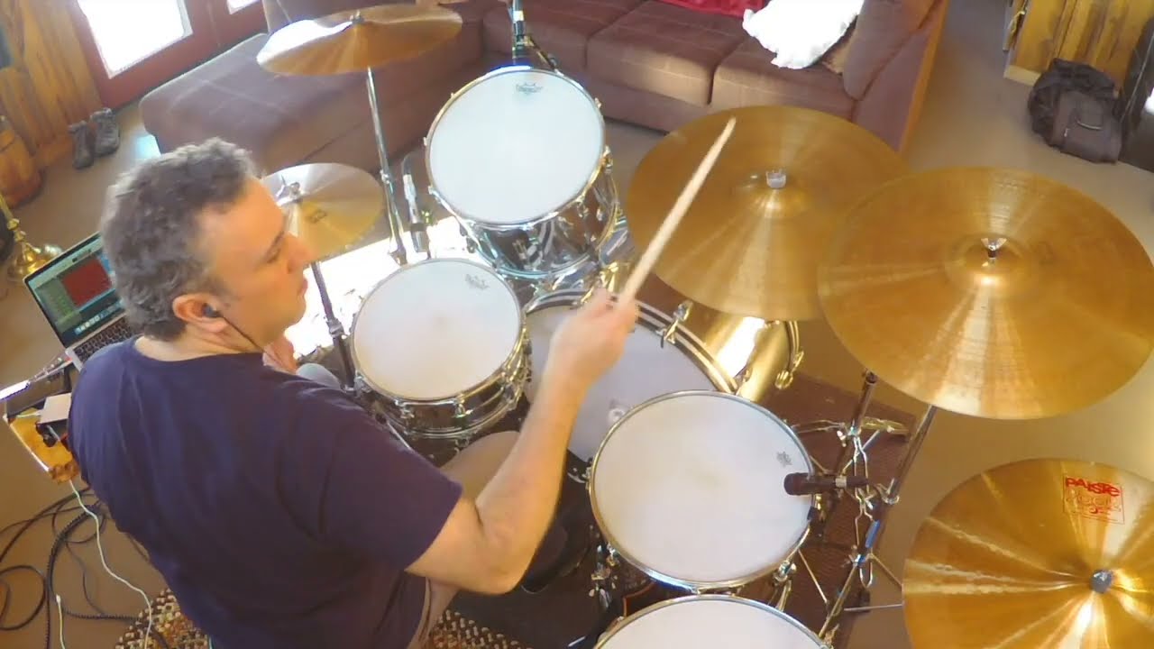WHEN THE LEVEE BREAKS/ 70'S LUDWIG STAINLESS STEEL KIT