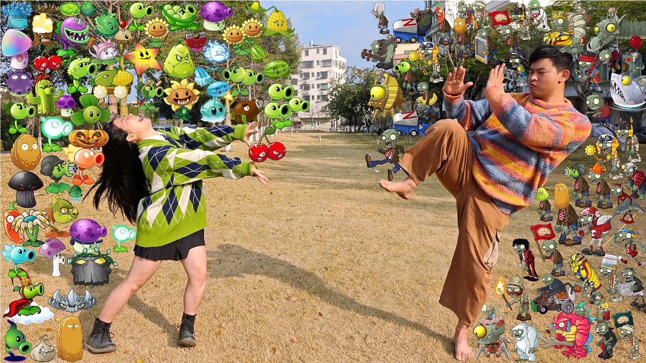 Plants VS. Zombies:Peashooter Twelve Forms,  New Transformation Challenge!
