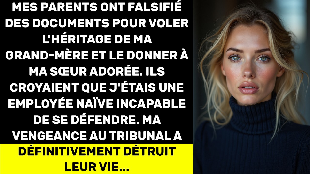 Suis-je la méchante si je refuse 250 000€ à ma sœur chouchoute après 8 ans d'abandon ?