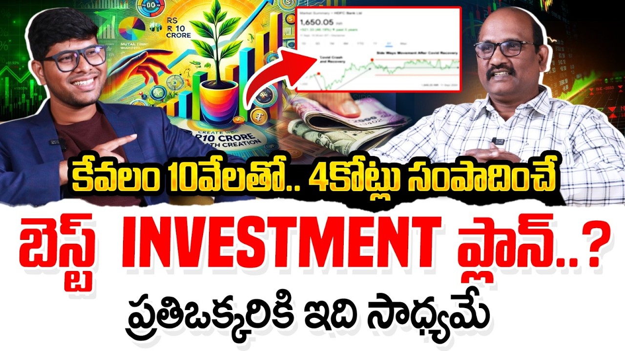 Best Investment Option in India: FD, Gold or Mutual Funds? | Power of Compounding | Srinivas Reddy