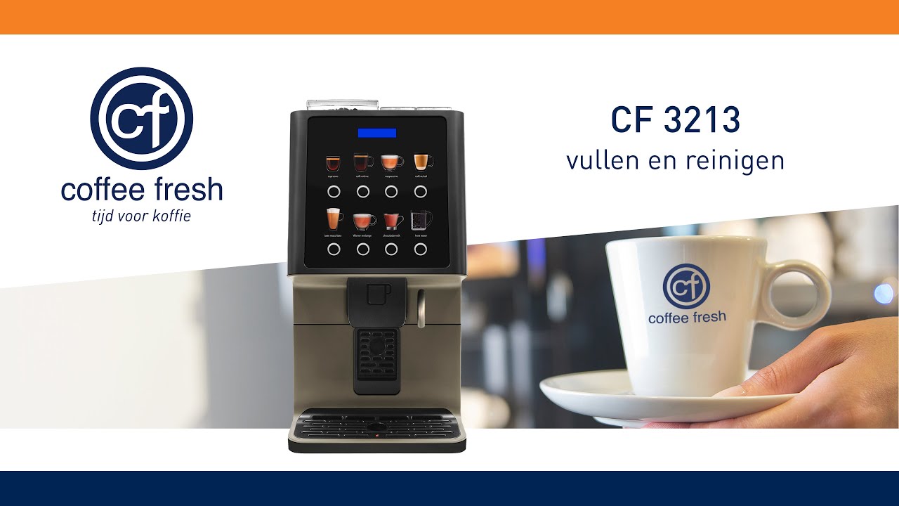 Schoonmaak instructie Coffee Fresh CF3213