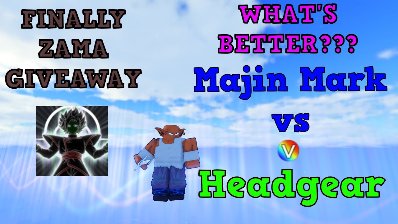 FINALLY ENDING THE MAJIN MARK VS SDV HEADGEAR DEBATE | ZAMASU GIVEAWAY STARTED | Dragon Soul