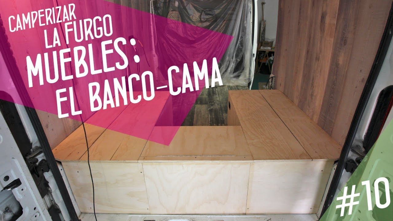 Cómo hacer MUEBLES para FURGONETAS camper - Camperización furgoneta #10