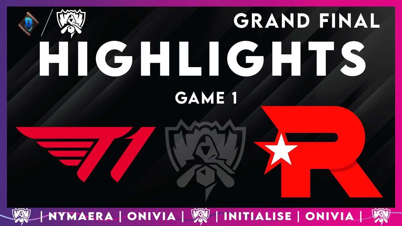 T1 vs KT Highlights Game 1 | Grand Final Worlds 2025 | T1 vs KT Rolster by Onivia