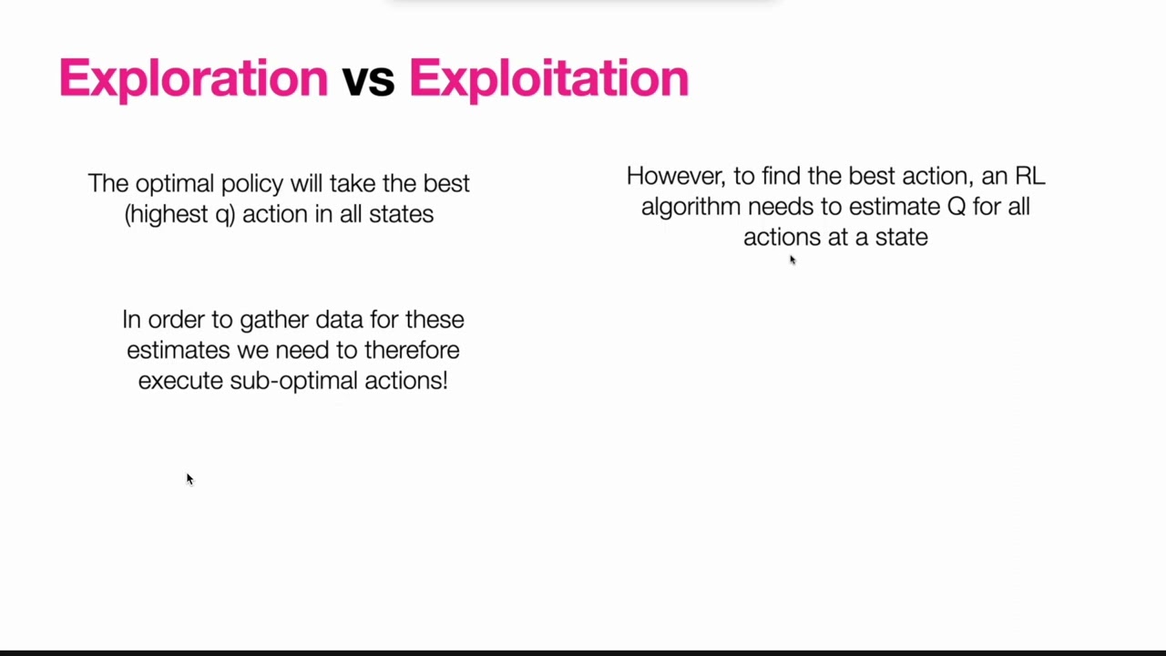 Exploration vs Exploitation | Robotics
