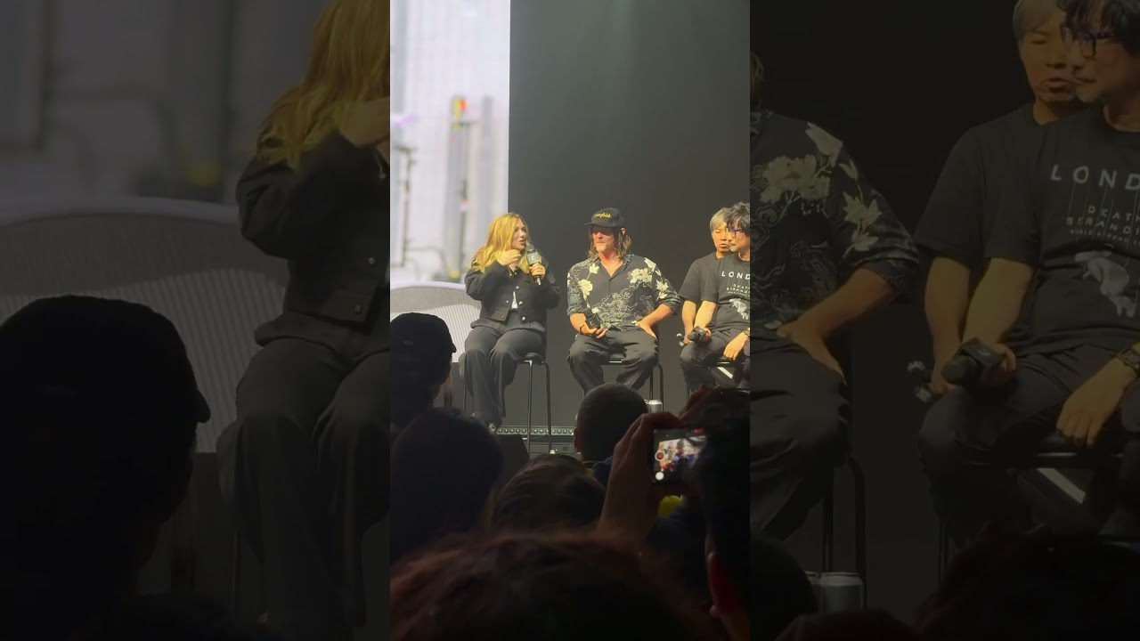 Norman Reedus and L&eacute;a Seydoux discuss they&rsquo;re intimate scenes in Death Stranding 2 #deathstranding2