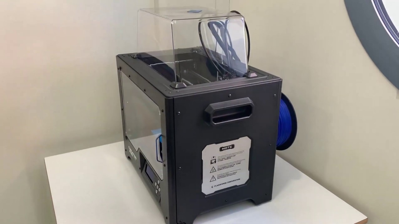 Découverte imprimante 3D Flashforge creator Pro