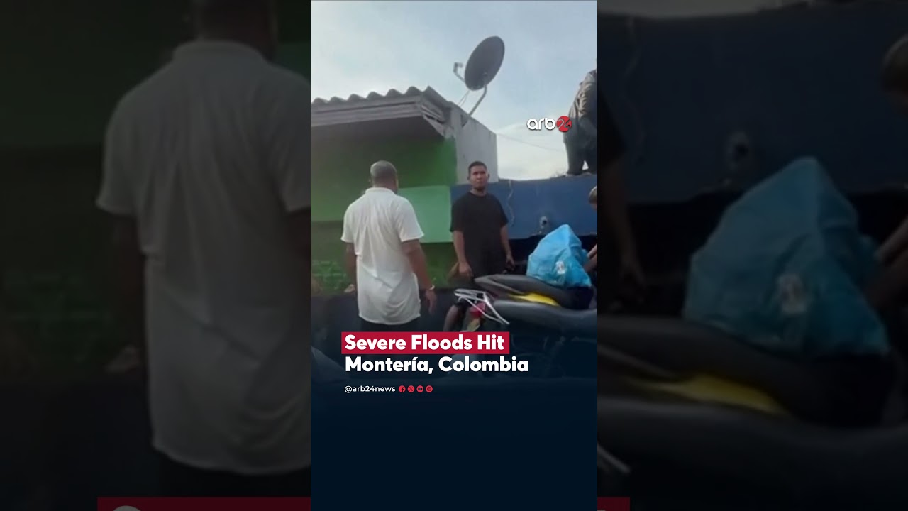 Severe Floods Hit Monter&iacute;a, Colombia