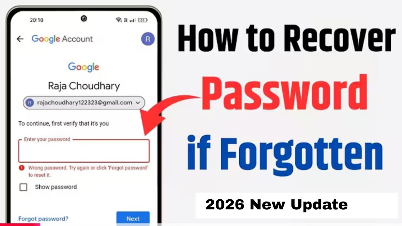 Email Password Forgot Kaise Kare | Gmail Password Forget Kare |