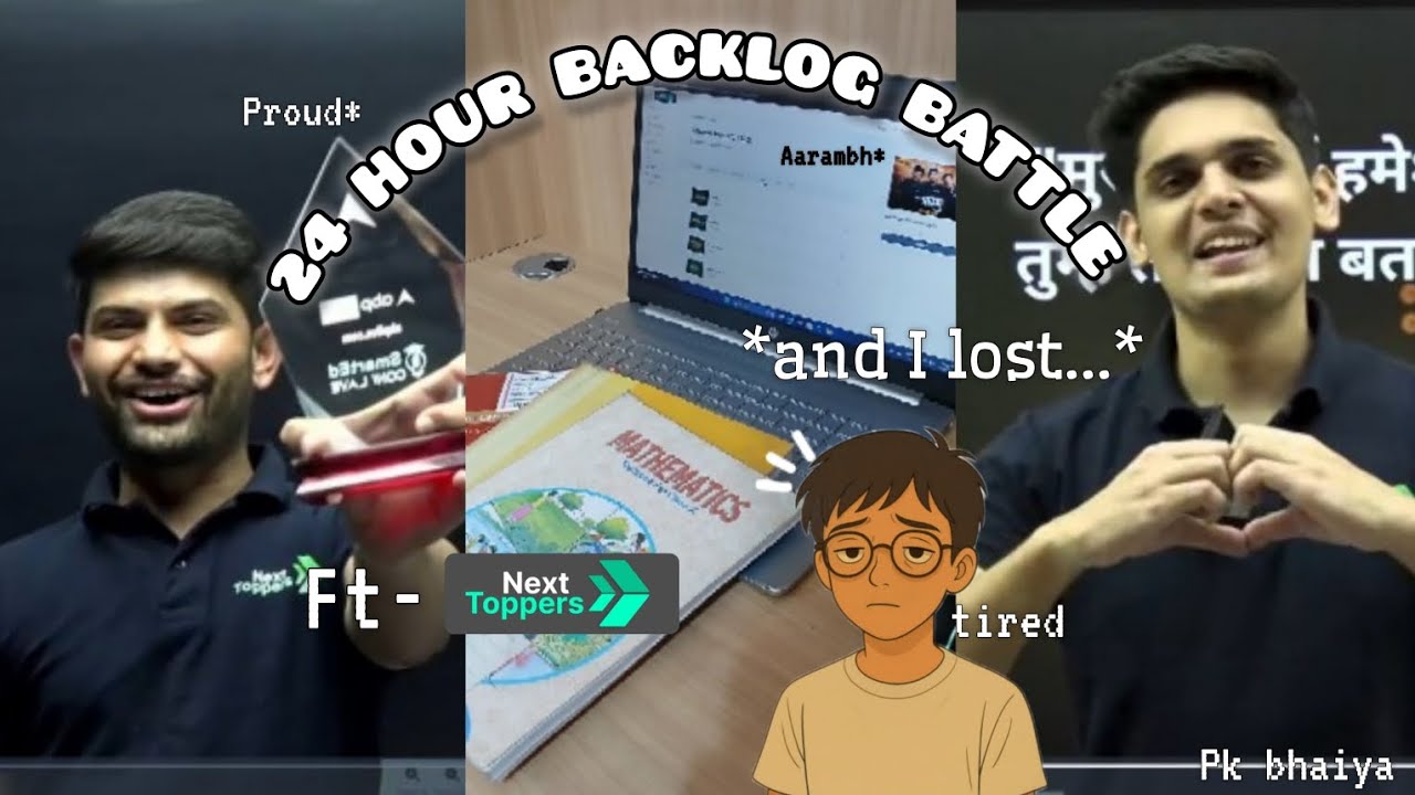 24 HOUR ⏰ Challenge to Finish My BACKLOG 📚💻...*BUT IT FAILED* #backlog #class10