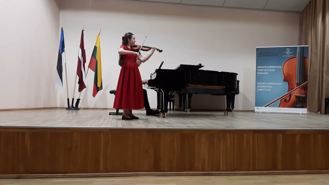 Bernadeta Januškaitė (11 Years)-Joseph Haydn : Concerto in G major, Hob.VII:4:  III. Allegro
