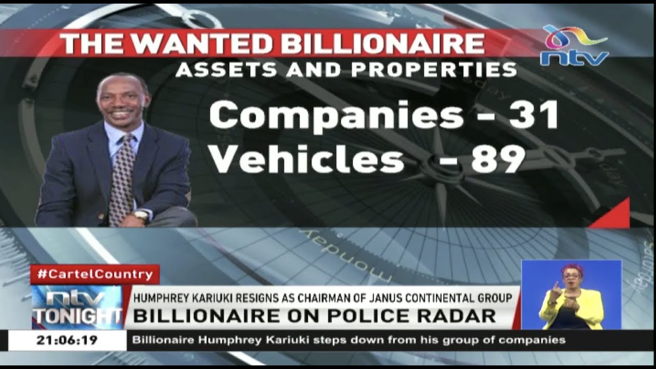 Billionaire Humphrey Kariuki granted permission to fly out of Kenya