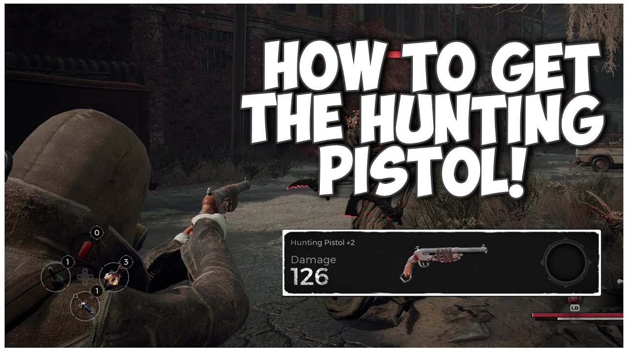 HOW TO GET THE HUNTING PISTOL IN REMNANT FROM THE ASHES