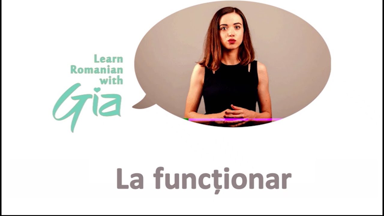Learn Romanian 54: At The Clerk🤖