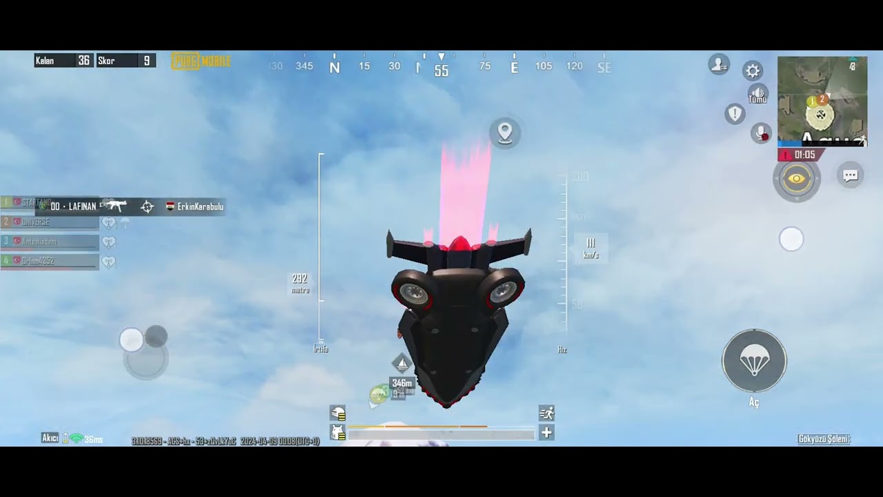 General Mobile GM 24 pro Pubg test ( Livik ) 22 kill