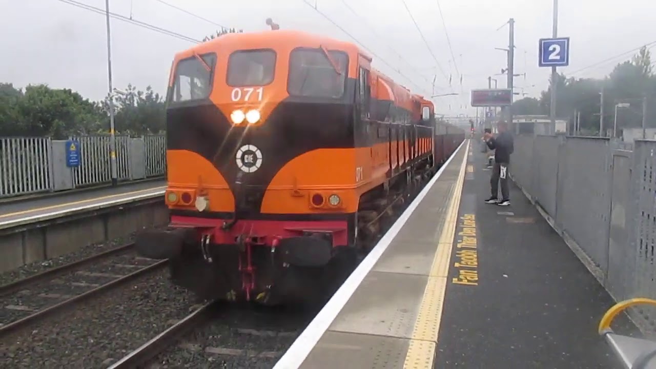 IE 071 Class Locomotive Retro 071 Passing Clontarf Road On The Tara Mines Train Bound For Naan