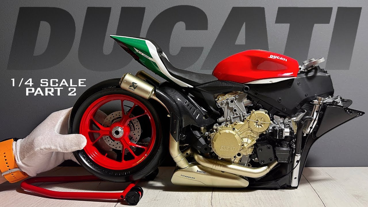 Ultimate Ducati 1299 R Panigale V4  Build: Pocher 1/4 Scale | Part 2