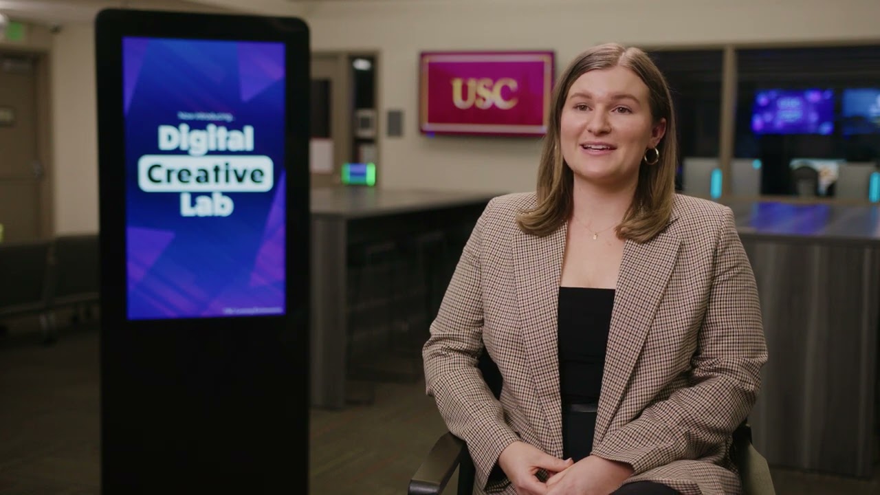 Crestron Case Study: USC Digital Creative Lab