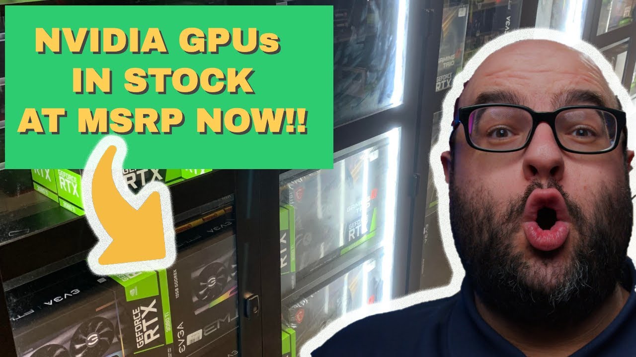 NVIDIA RTX 3000 GPUS IN STOCK, AT MSRP! FINALLY, HERE&rsquo;S WHERE