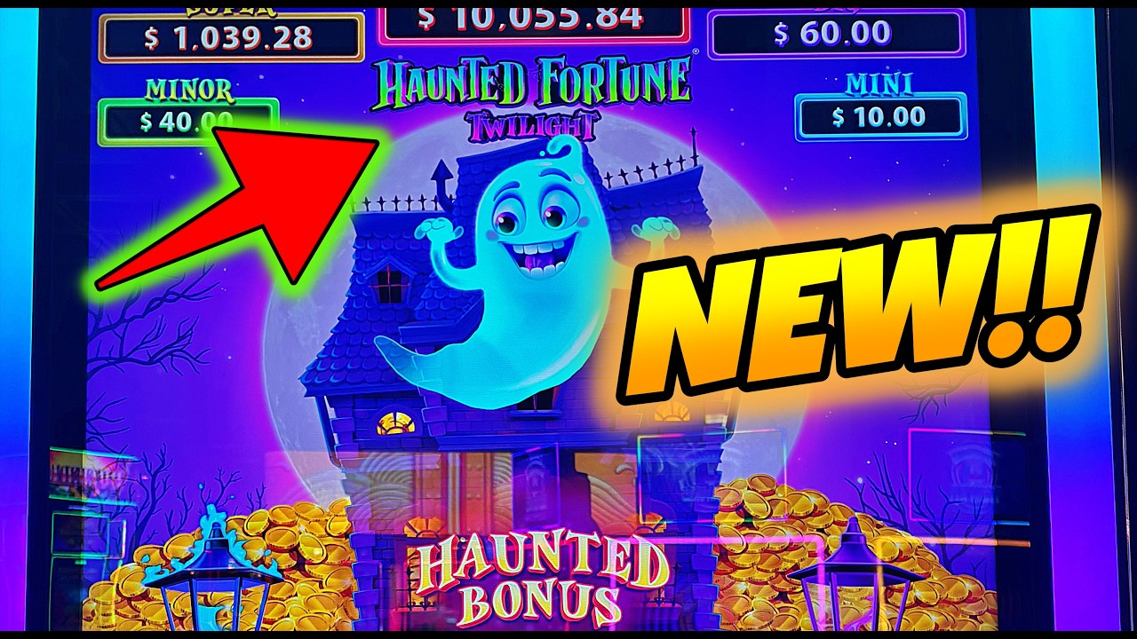 🚨 NEW SLOT!!! Every Featue on Haunted Fortune Max Bets! @DelawareParkCasino