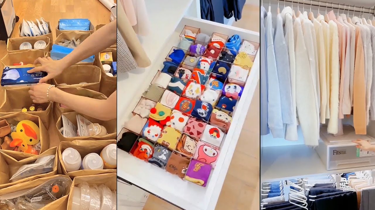 [ASMR]satisfying organizing cleaning tiktok compilation#9 #restocking #asmr #clean