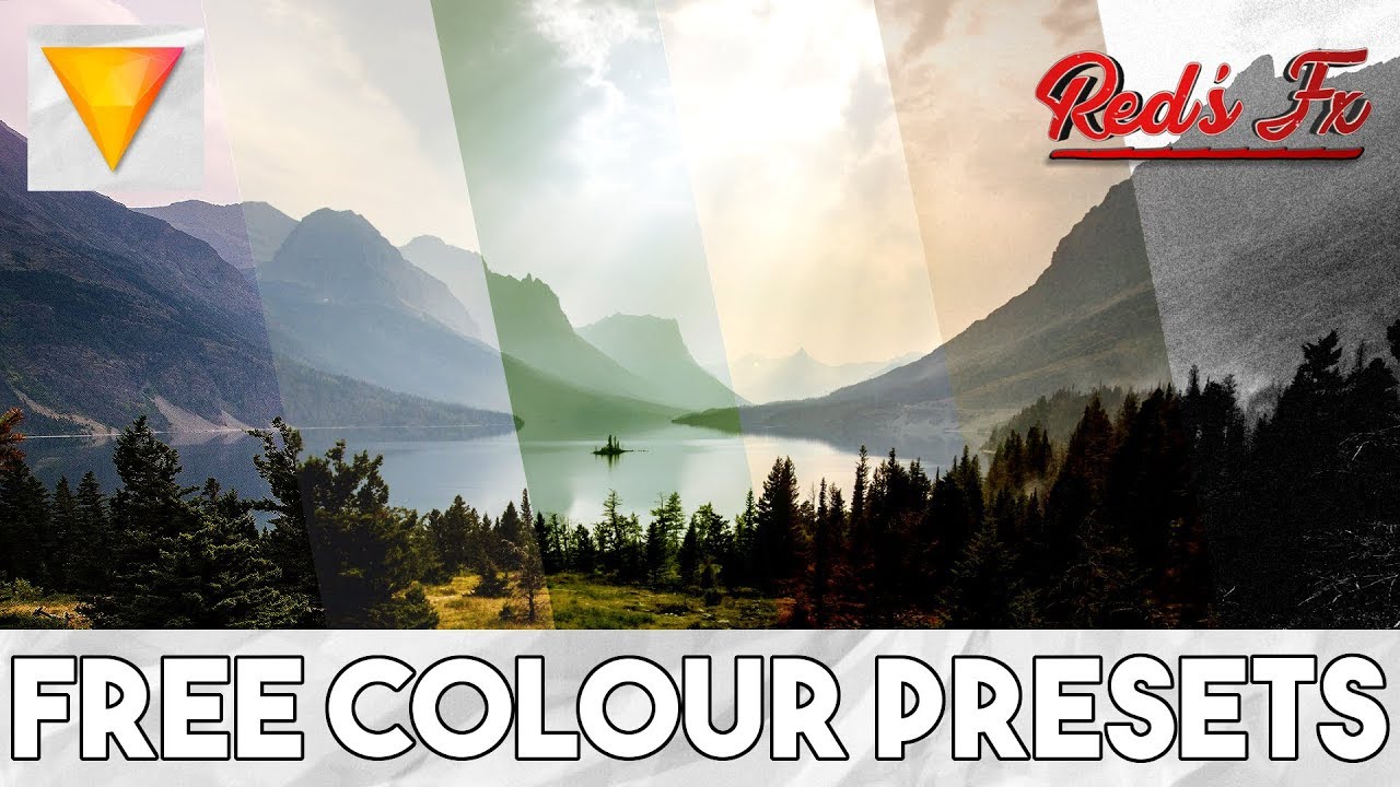 Free Color Grading Presets for Hitfilm Express! | Red's Fx
