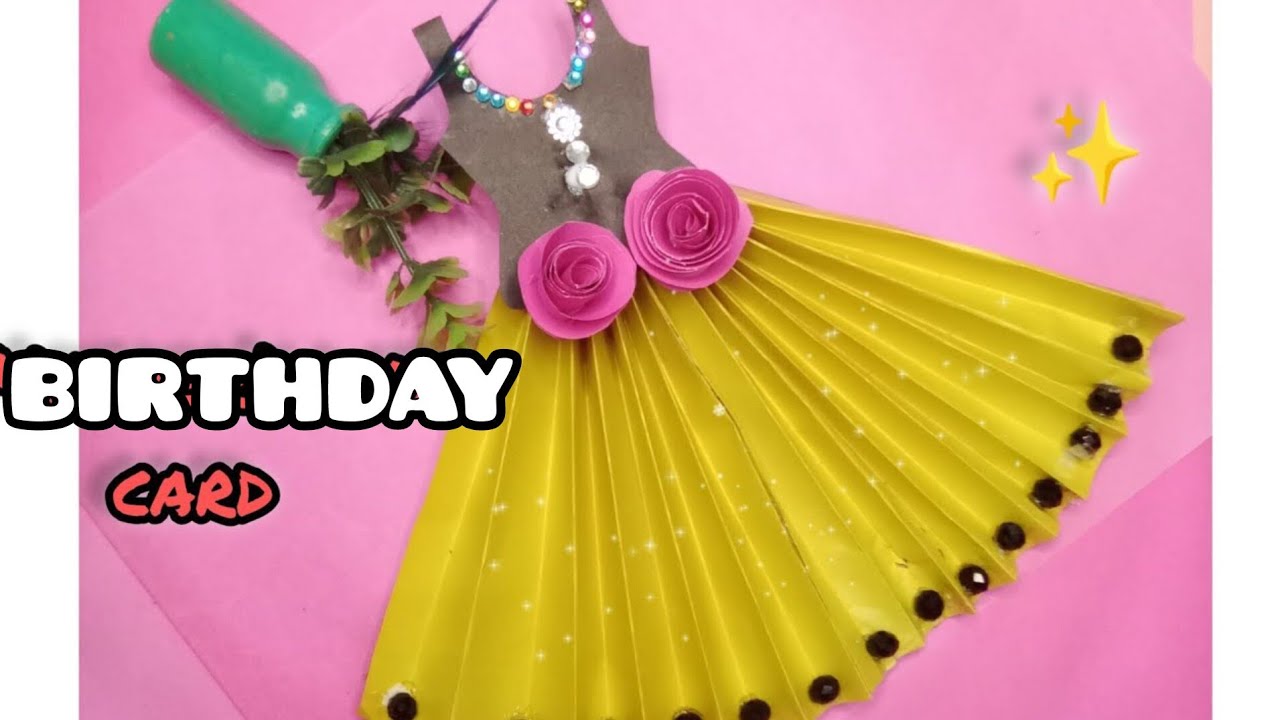 Easy Beautiful Birthday Special Card 🤩. Handmade greeting Card . Easy birthday card tutorial video