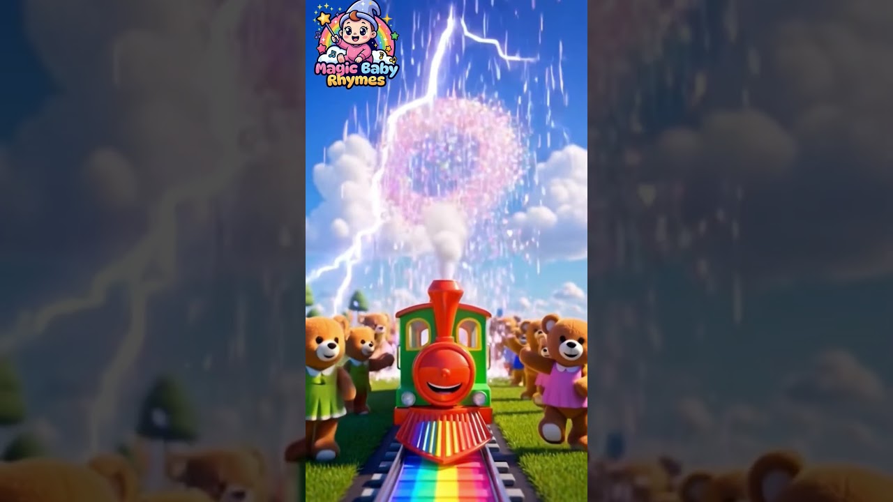 The Magical Toy Train Adventure 🚂✨#ToyTrain#MagicalToyLand#KidsShorts#AnimatedShorts#ToyAdventure
