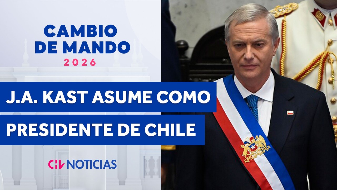 Nuevo presidente de Chile: Así fue el cambio de mando de Gabriel Boric y José Antonio Kast