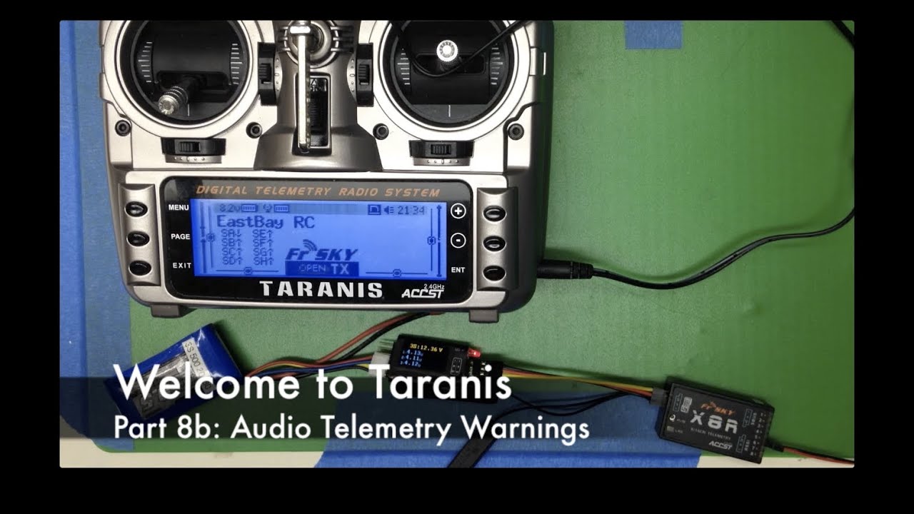 Welcome to Taranis, Part 8b: Audio Telemetry Warnings