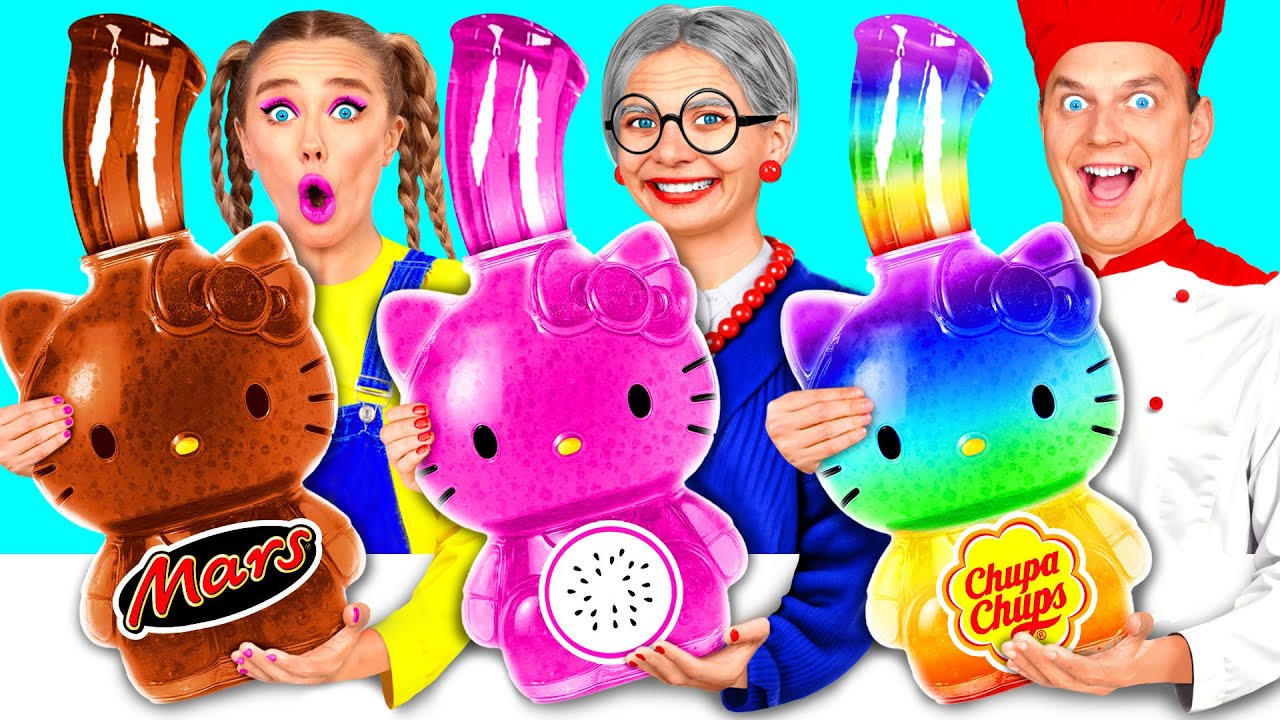 Ja vs Babcia — Kulinarne Wyzwanie | Niesamowite Przepisy Kulinarne od BaRaFun Challenge
