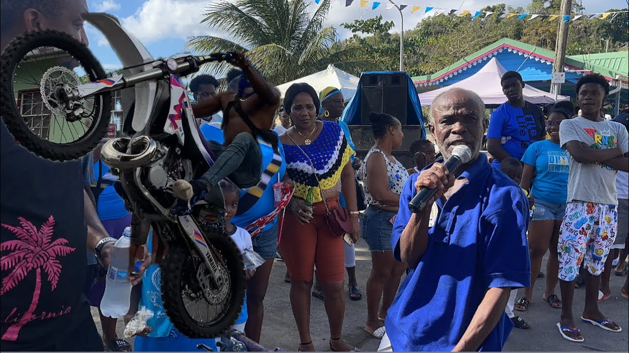 st.Lucia Independence celebration in Anse-La-Raye 🇱🇨🇱🇨