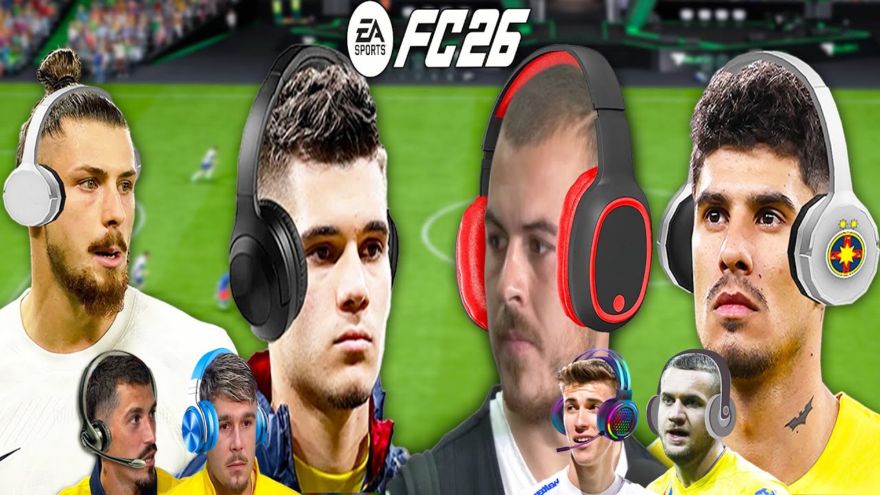 Coman & Drăgușin Joacă FC 26 - Echipa Coman & Alibec VS Echipa Drăgușin & Ianis Hagi!