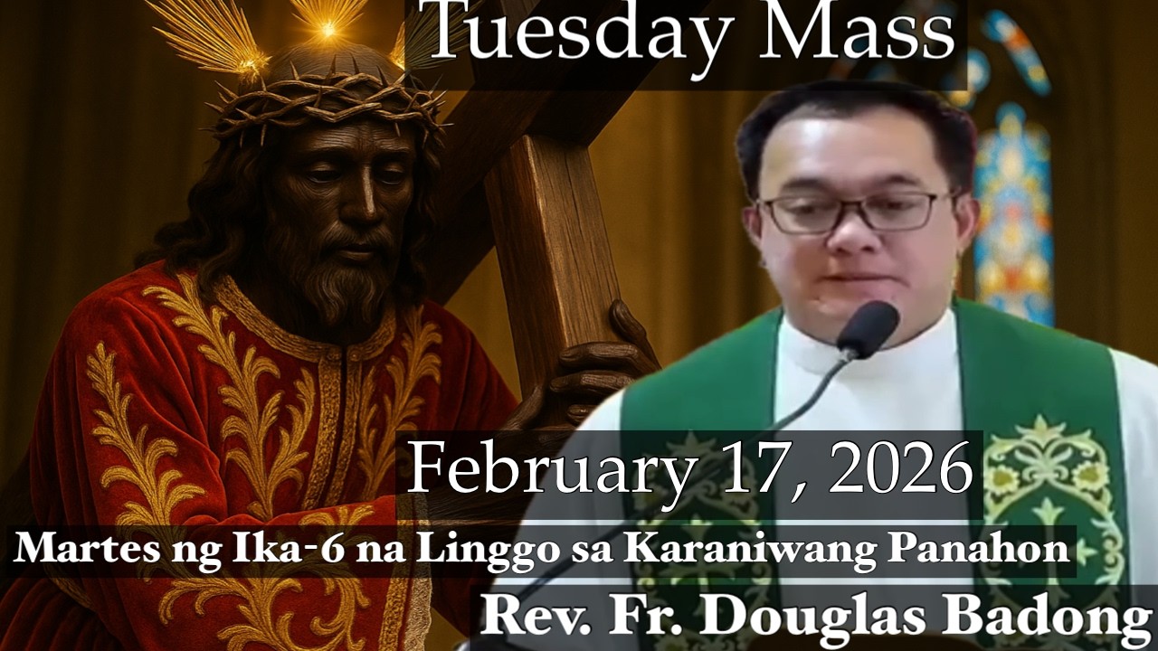 Quiapo Church Live Mass Today | February 17, 2026 | Rev. Fr. Douglas Badong | Healing Mass
