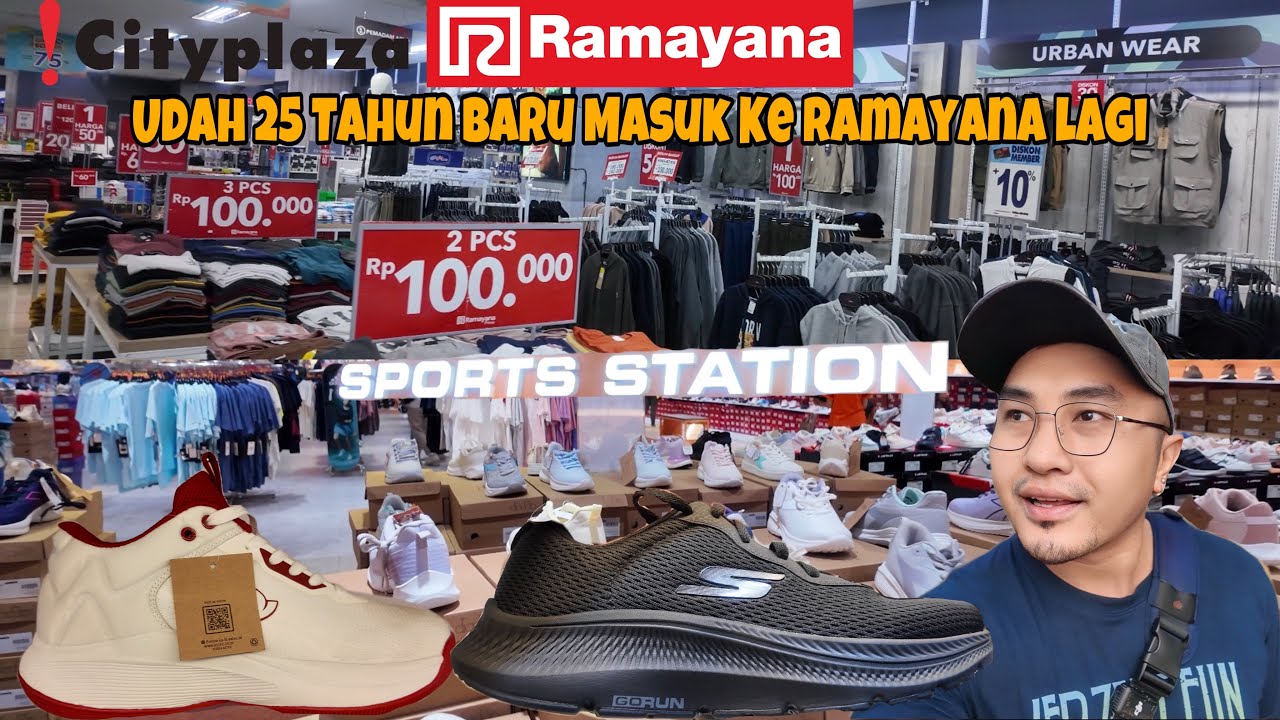 Harganya Bikin Kaget ! Belanja Di Ramayana Jatinegara & Update Harga Sepatu Di Sports Station