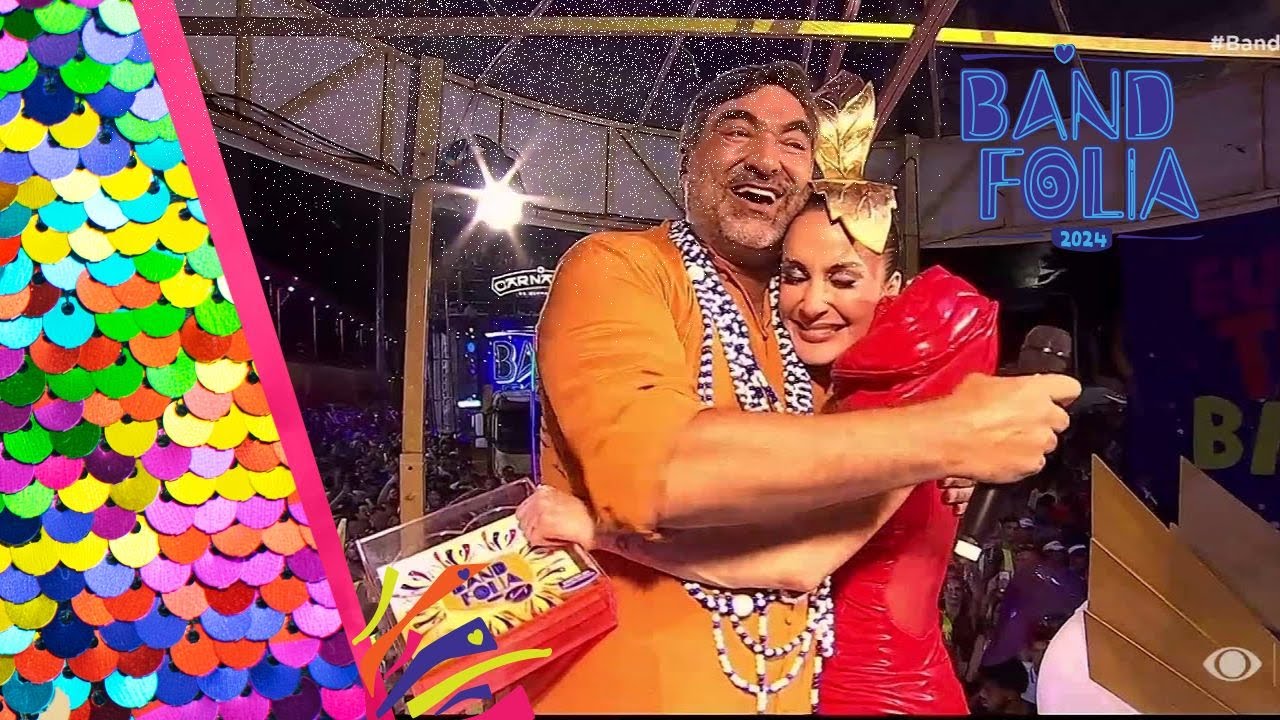 Cláudia Leitte recebe o Prêmio do Band Folia em Salvador | Band Folia