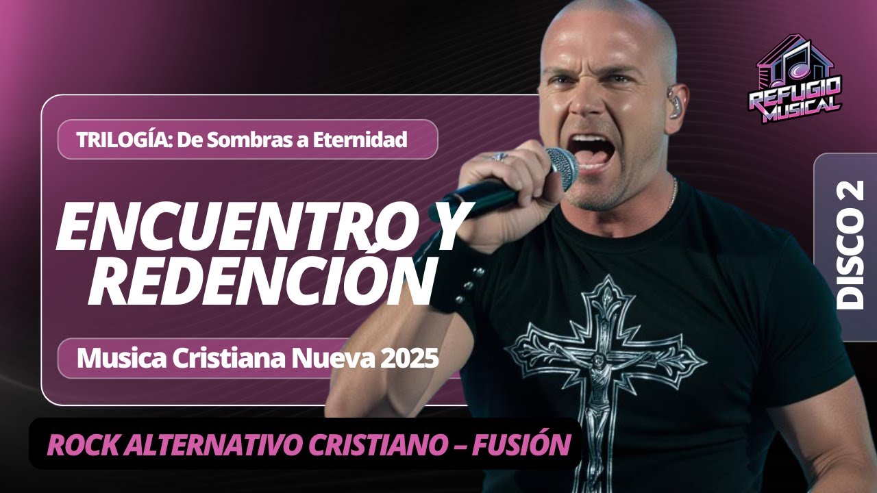 Rock Alternativo Cristiano nuevo 📀🎧 De Sombras a Eternidad – Trilogía Conceptual Disco 2🎧 📀