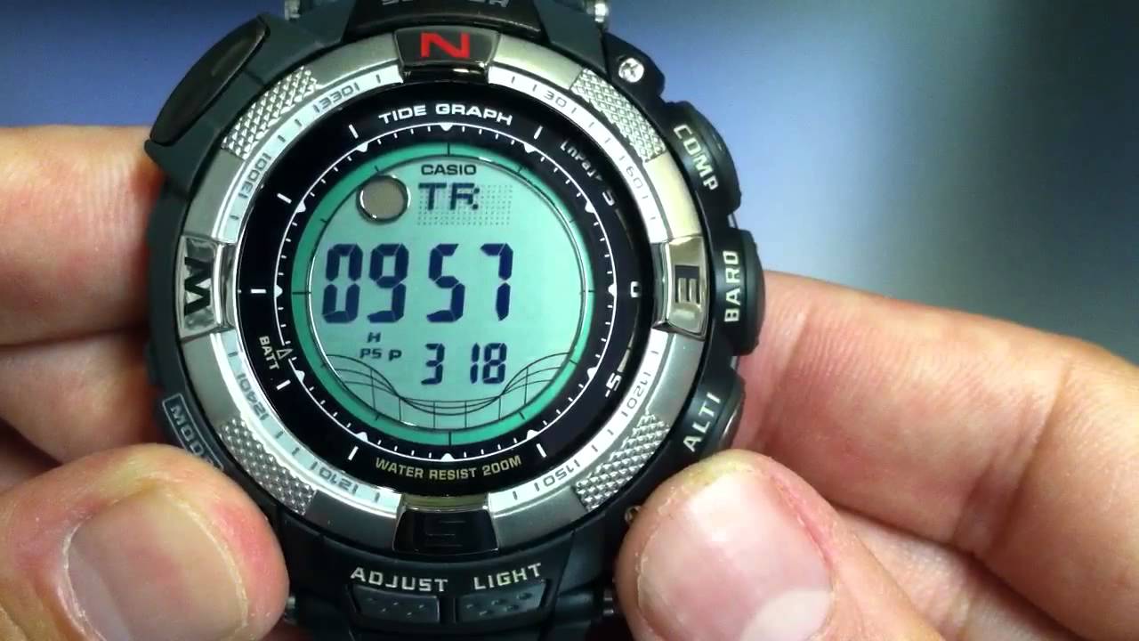 Casio Protrek PRG-130-1V Solar Power Watch